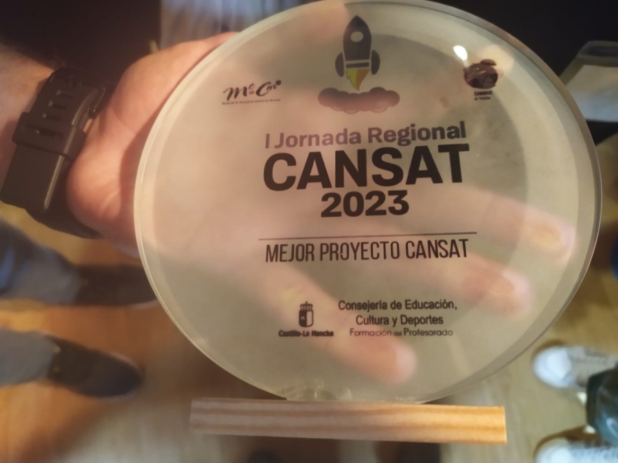 El IES San José, I Premio regional CanSat