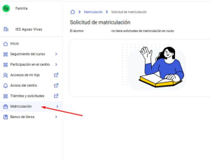 Matriculación para el curso 2025-26