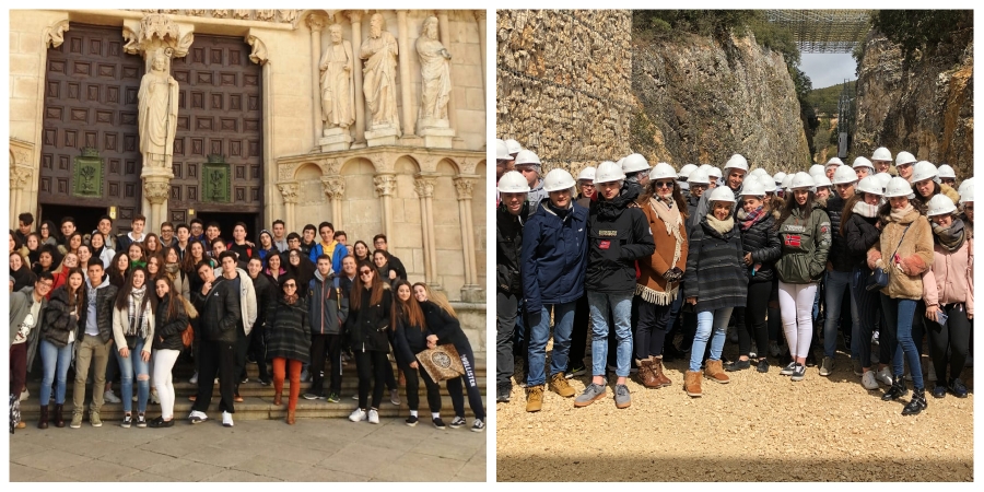 Viaje a Burgos y al yacimiento de Atapuerca con el alumnado de 1º Bachillerato y 4º E.S.O.