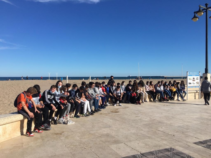 Alumnos del San José visitan Valencia